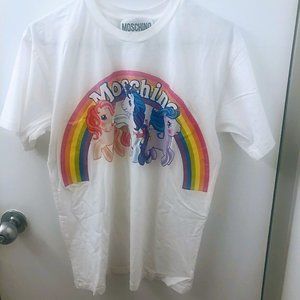 Moschino My Little Pony Rainbow Tee size S